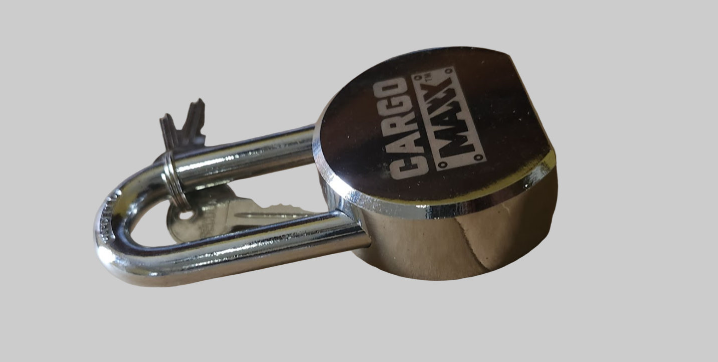 Cargo Maxx Large Heavy-Duty Padlock ā 2.5 in (63.5 mm)