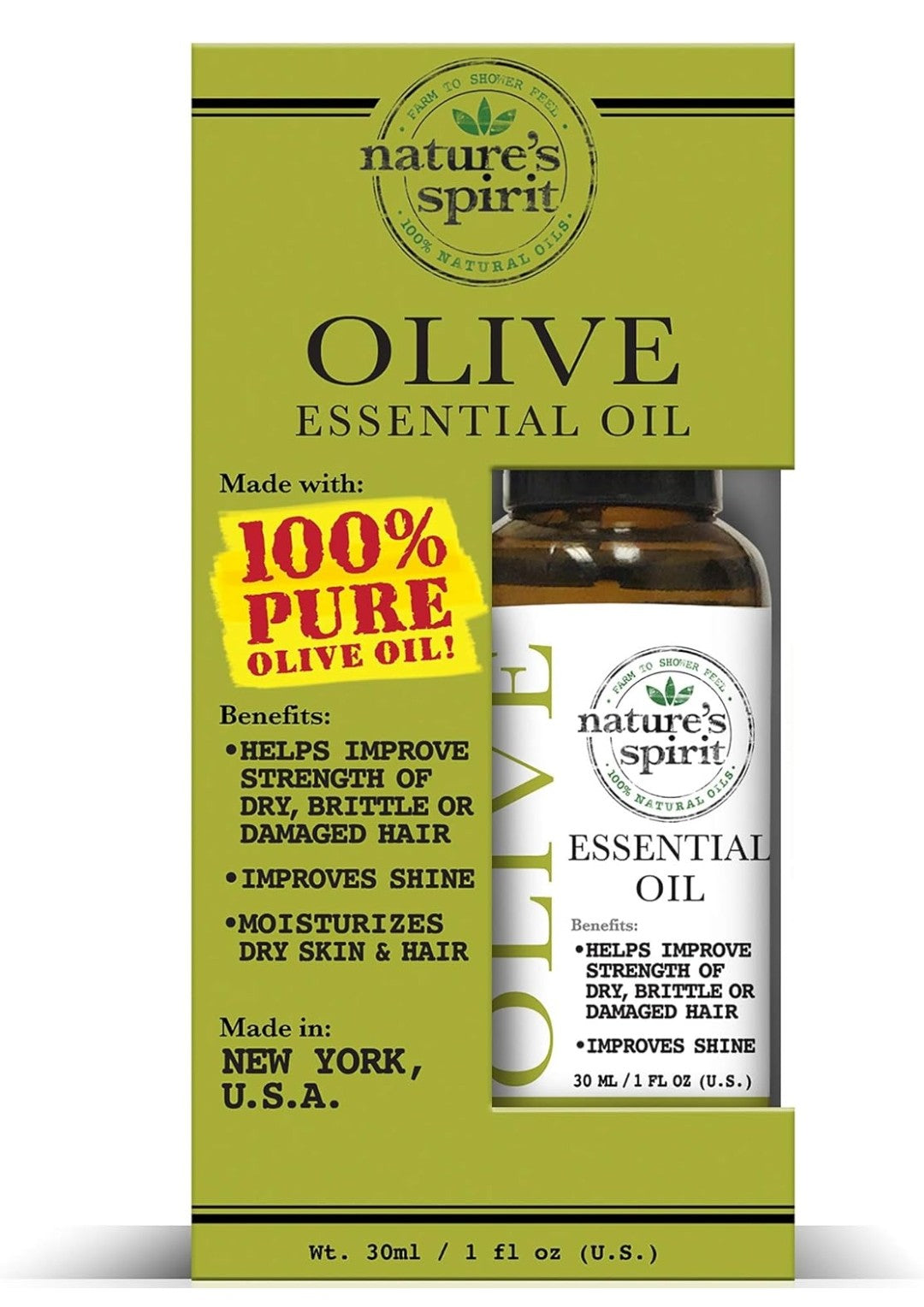 šæ Natureās Spirit Olive Essential Oil ā 100% Pure