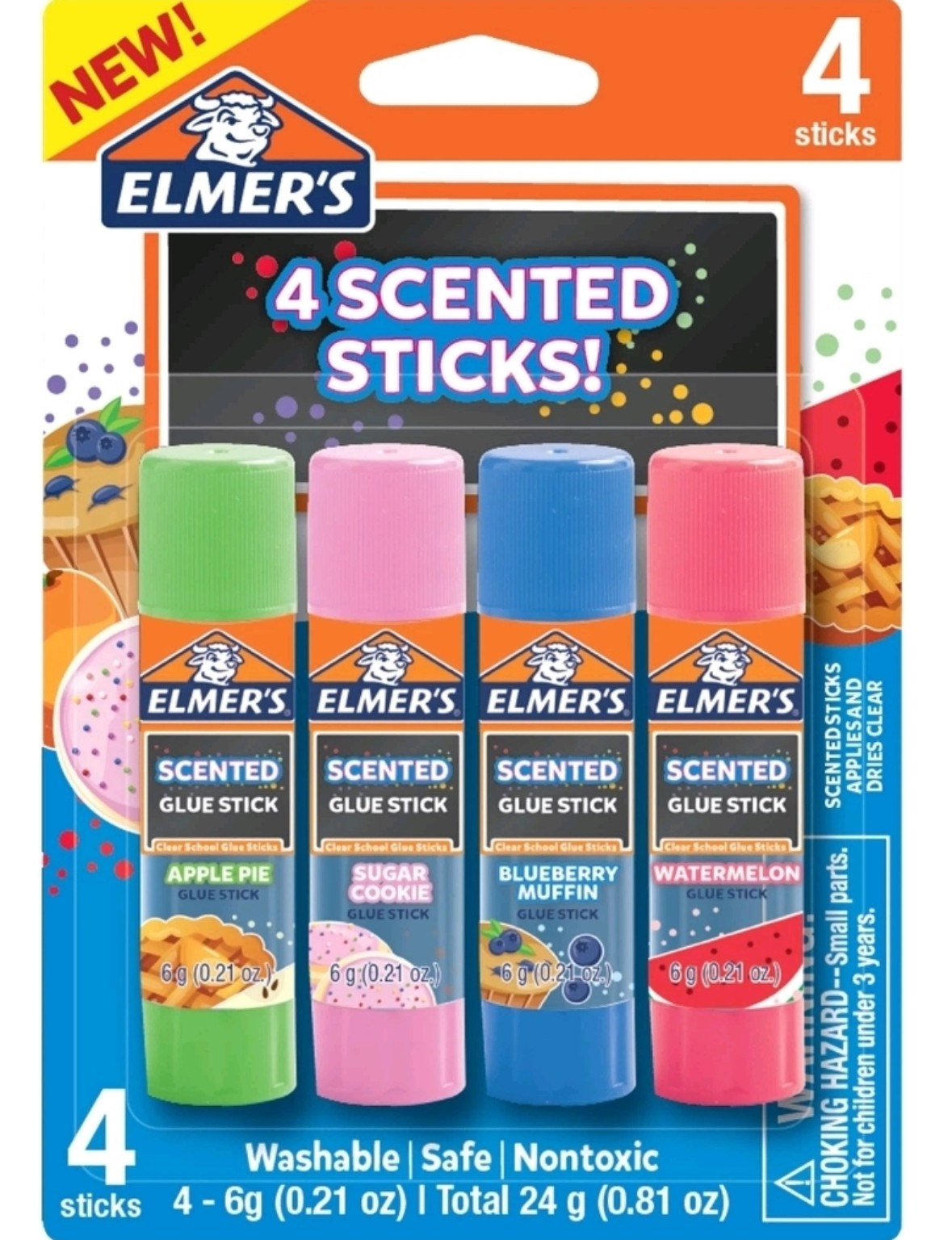 Elmer’s Scented Glue Stick Set – 4 Pack