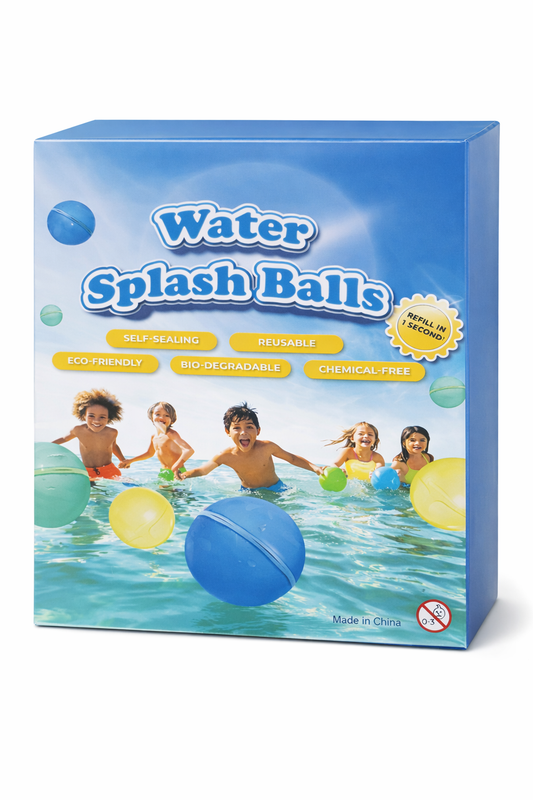 Water Splash Balls – 10-Piece Reusable Set