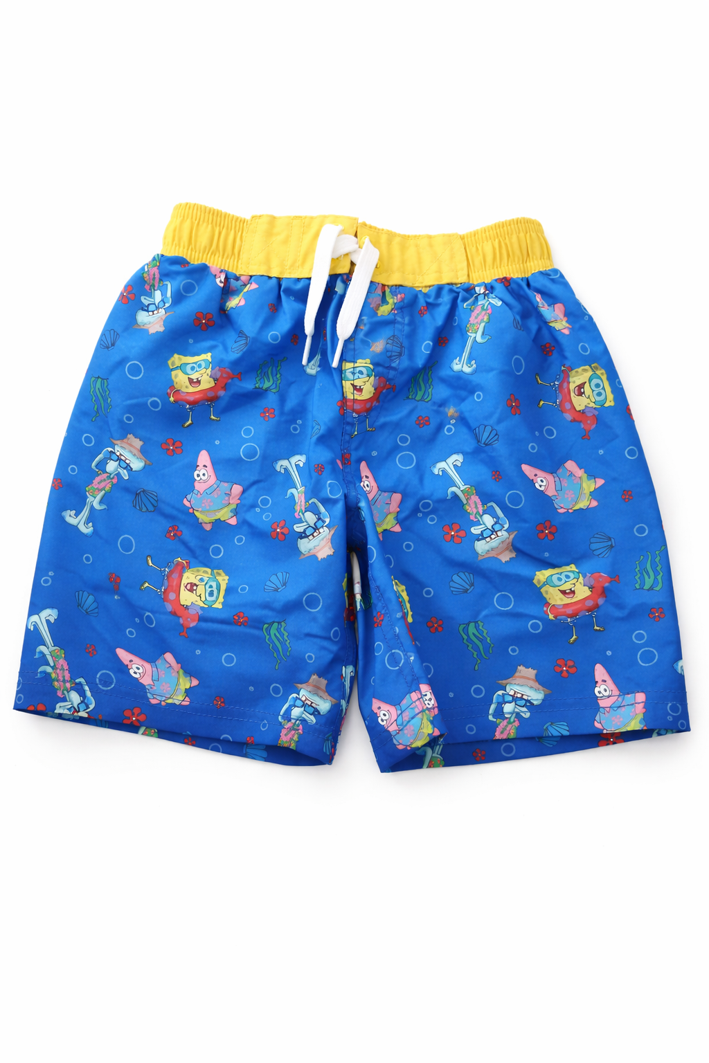 Boys Cartoon Print Swim Trunks – Size 4/5
