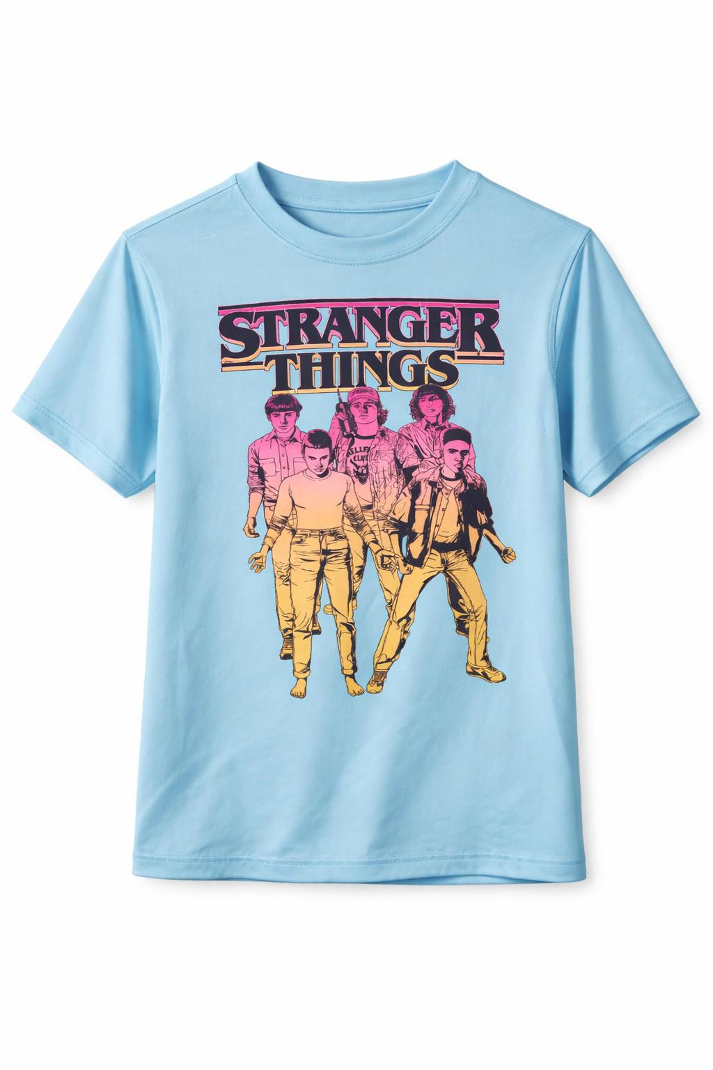 Stranger Things Graphic Rashguard Swim Shirt