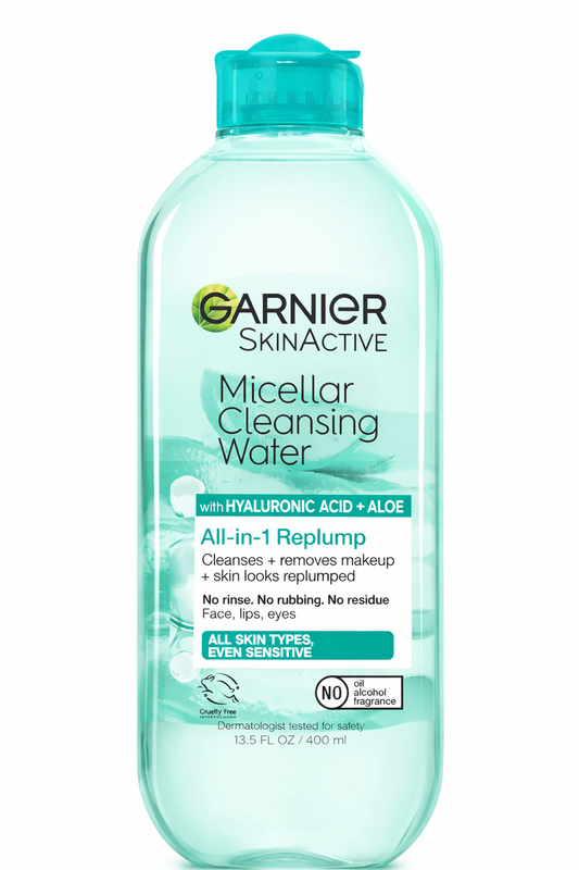 Garnier Micellar Cleansing Water with Hyaluronic Acid & Aloe