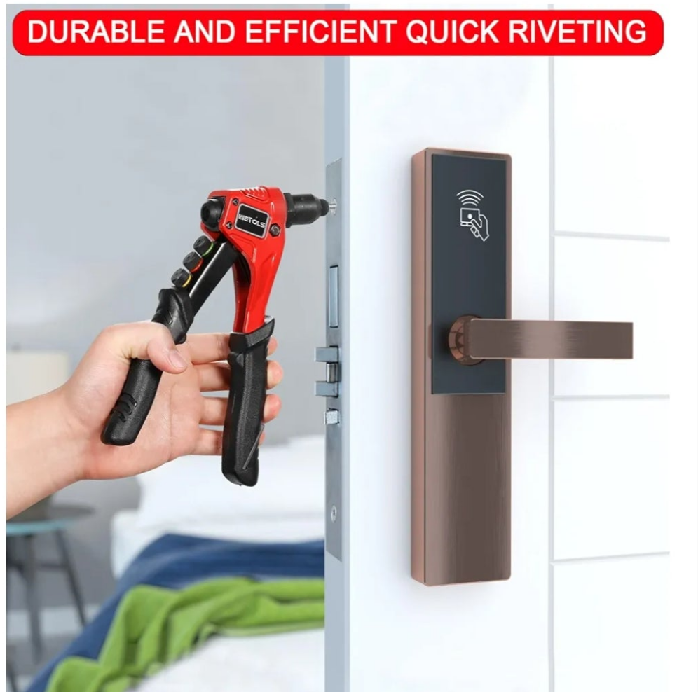 🔧 WETOLS Pop Rivet Gun Kit – Complete Riveting Solution