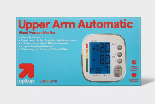 💓 Upper Arm Blood Pressure Monitor – up & up