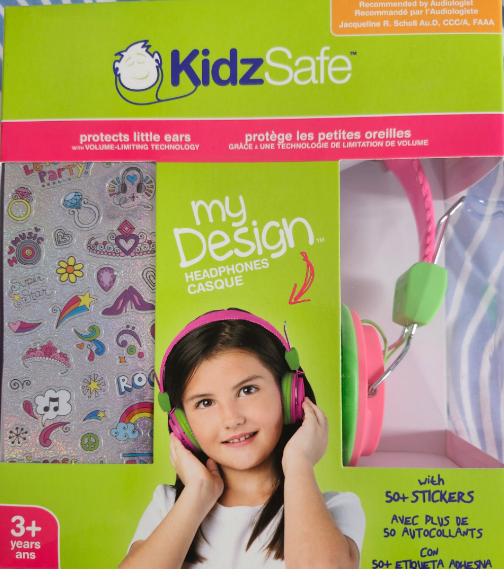 🎧 KidzSafe™ MyDesign Headphones – Safe, Comfy & Totally Custom! 🎨✨