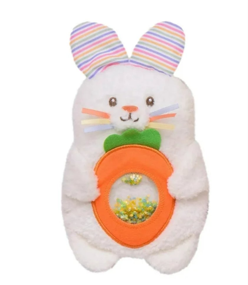🐰 Magic Years 8" Seek & Squish Bunny Rabbit Baby Toy