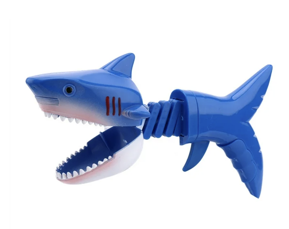 Animal Grabber Claw Toy – Choose Shark, Hippo, or Tiger (Ages 5+)