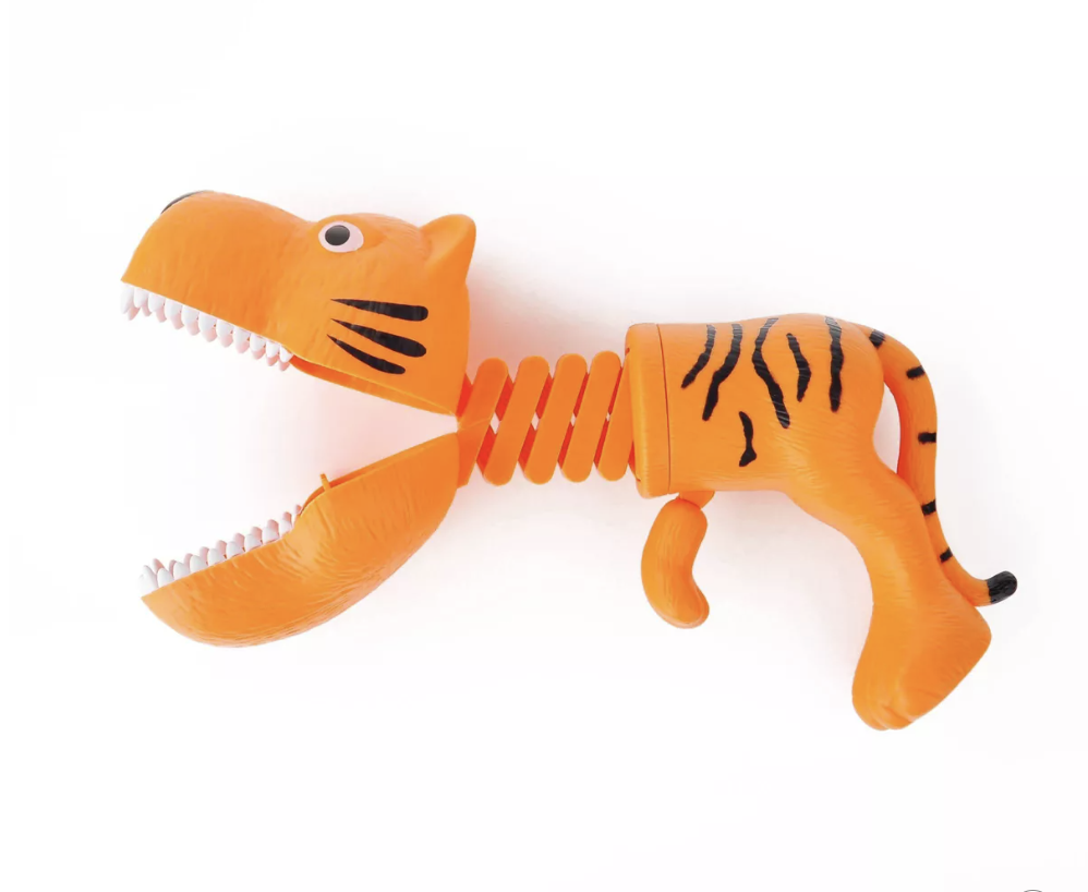 Animal Grabber Claw Toy – Choose Shark, Hippo, or Tiger (Ages 5+)