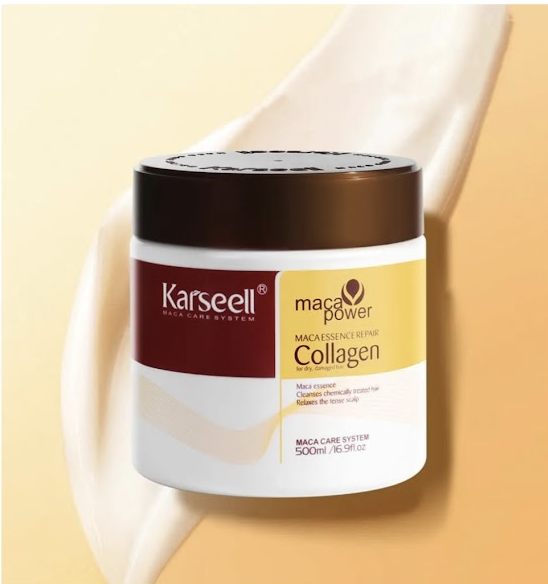 🌟 Karseell Collagen Hair Treatment + Argan Oil Serum Set
