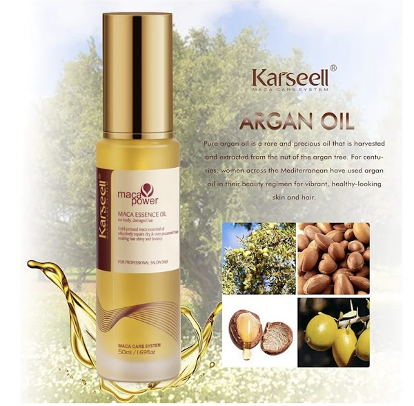 🌟 Karseell Collagen Hair Treatment + Argan Oil Serum Set