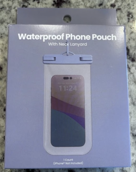 📱 Waterproof Phone Pouch with Neck Lanyard