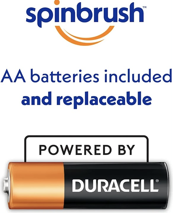 2 Pack (Medium Bristles)-Spinbrush Pro Electric Toothbrush