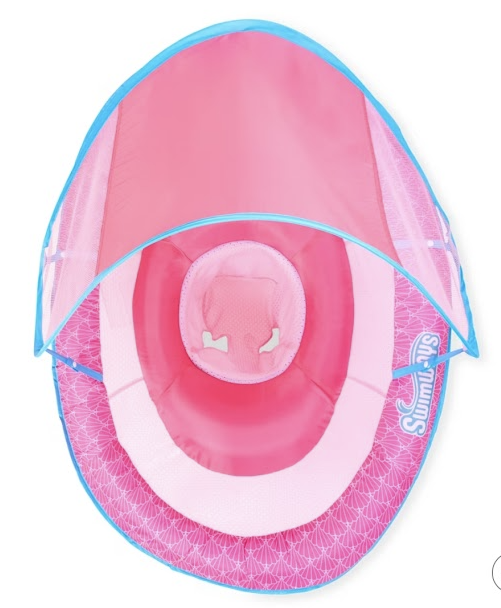 SwimWays Premium Baby Spring Float – Pink