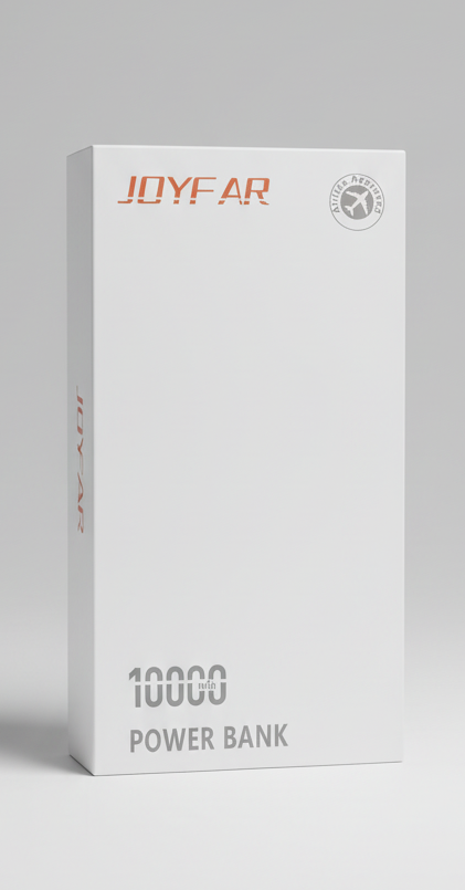 JOYFAR 10,000mAh Power Bank – Slim & Portable