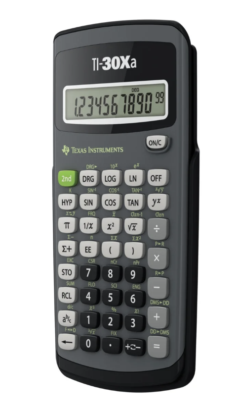 Texas Instruments TI-30Xa Scientific Calculator