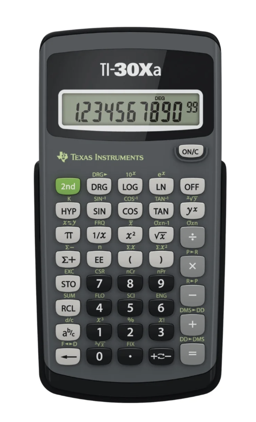Texas Instruments TI-30Xa Scientific Calculator
