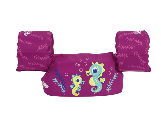 Puddle Jumper Kids Float – Pink Sea Horse Design