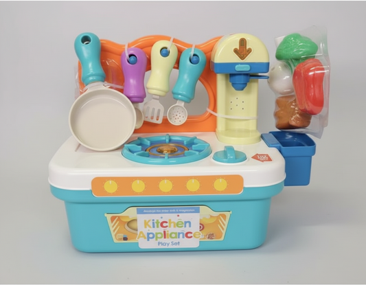 Kitchen Appliance Play Set – 10 Piece Set