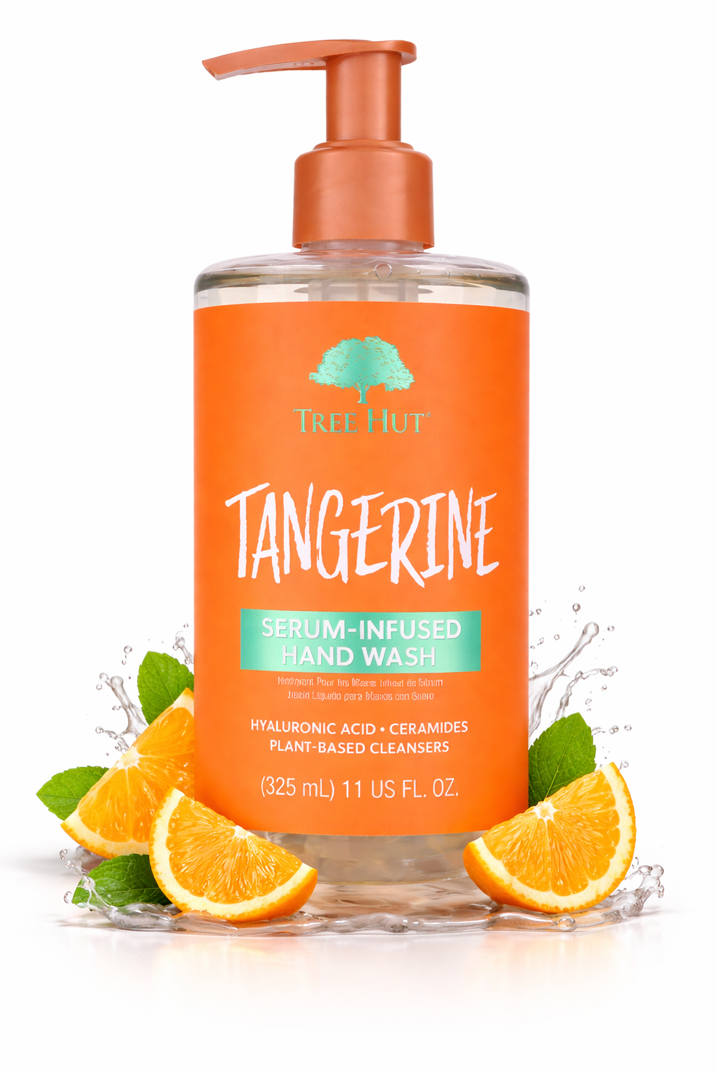 Tree Hut Tangerine Serum-Infused Hand Wash