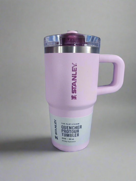 🌸✨ Stanley Quencher ProTour Tumbler – 20 oz Pink Edition