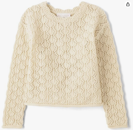 The Children's Place Toddler Girls Crochet Sweater