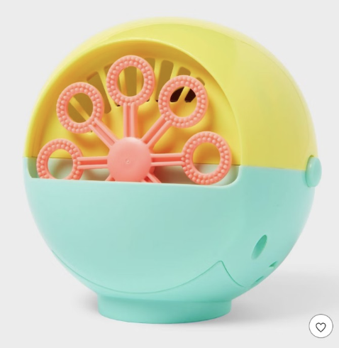 Bubble Blower Toy (Ages 3+)