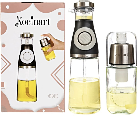 Glass Oil Dispenser Bottle