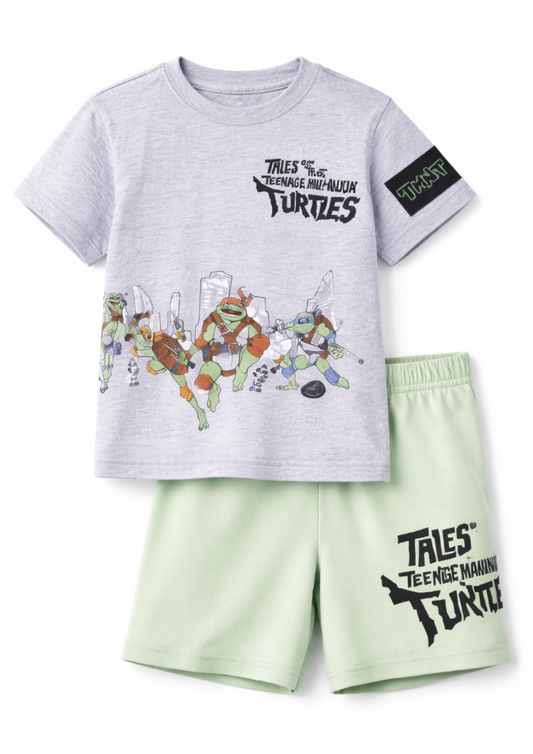 Teenage Mutant Ninja Turtles Boys 2PC T-Shirt & Shorts Set